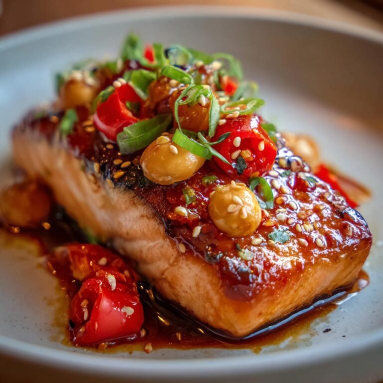 lax i ugn med sweet chili