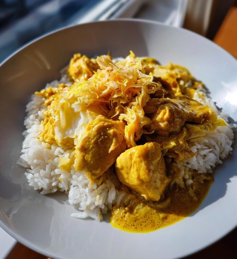 torsk med karry og spidskål