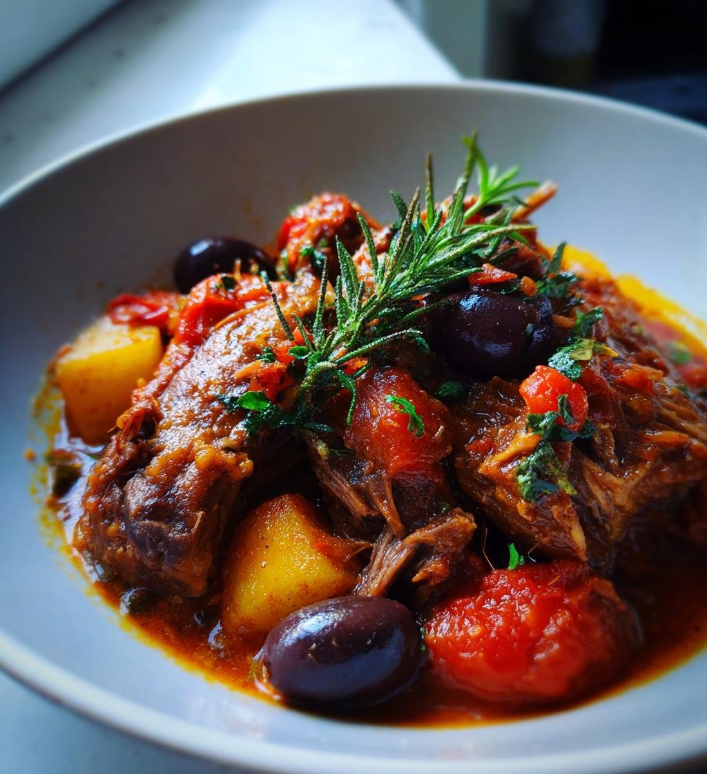 Lammgryta med oliver och tomat – Enkel och God rätt för hela familjen - steg för steg