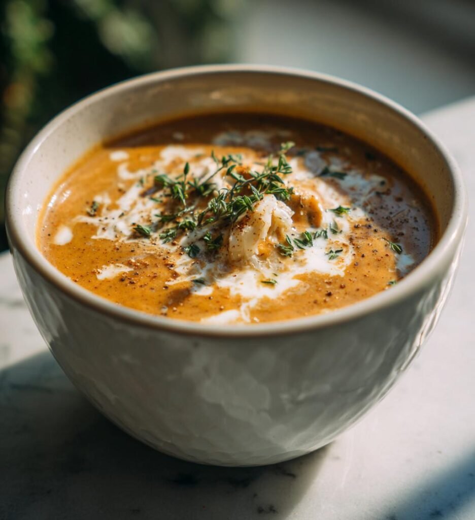 svampsoppa med grädde recept