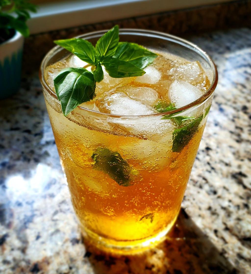 Hemgjord lemonad recept med basilika – Enkel och God Dryck