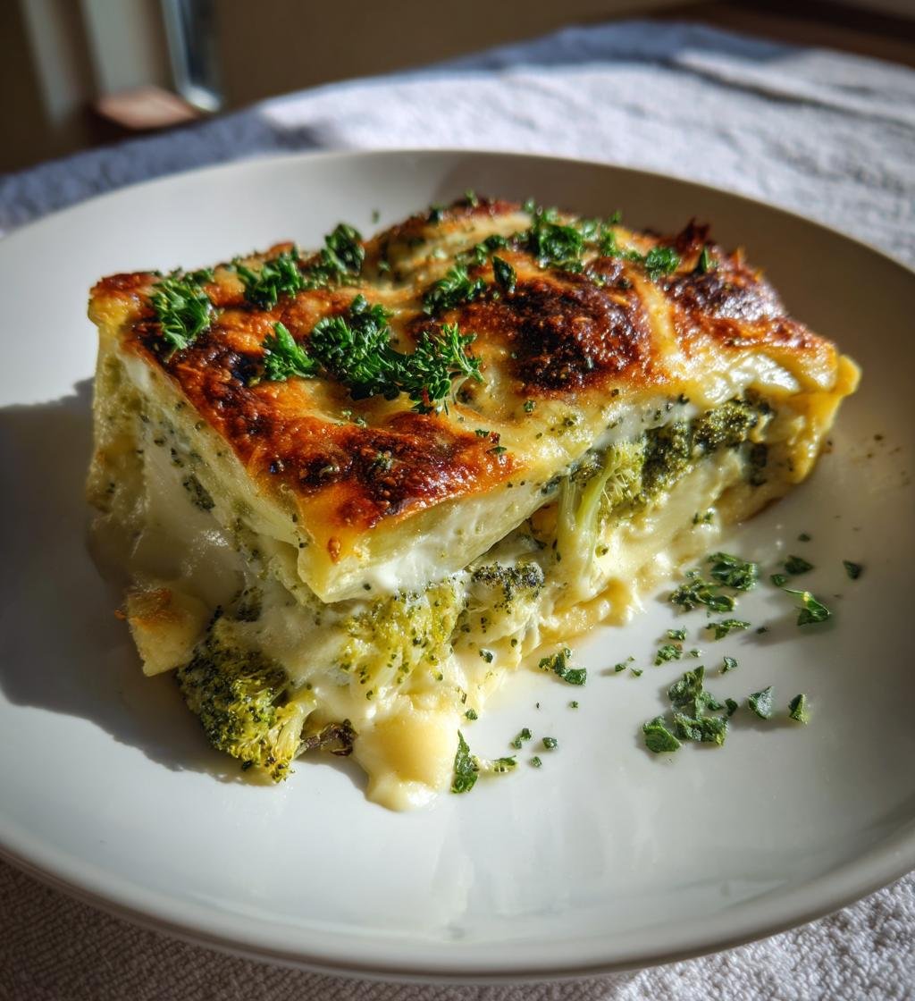 Gratäng med broccoli och ost recept – Enkel och krämig middag - steg för steg