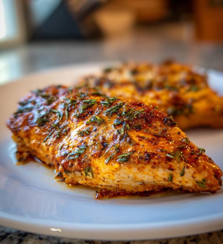 stekt kycklingfile med örter recept