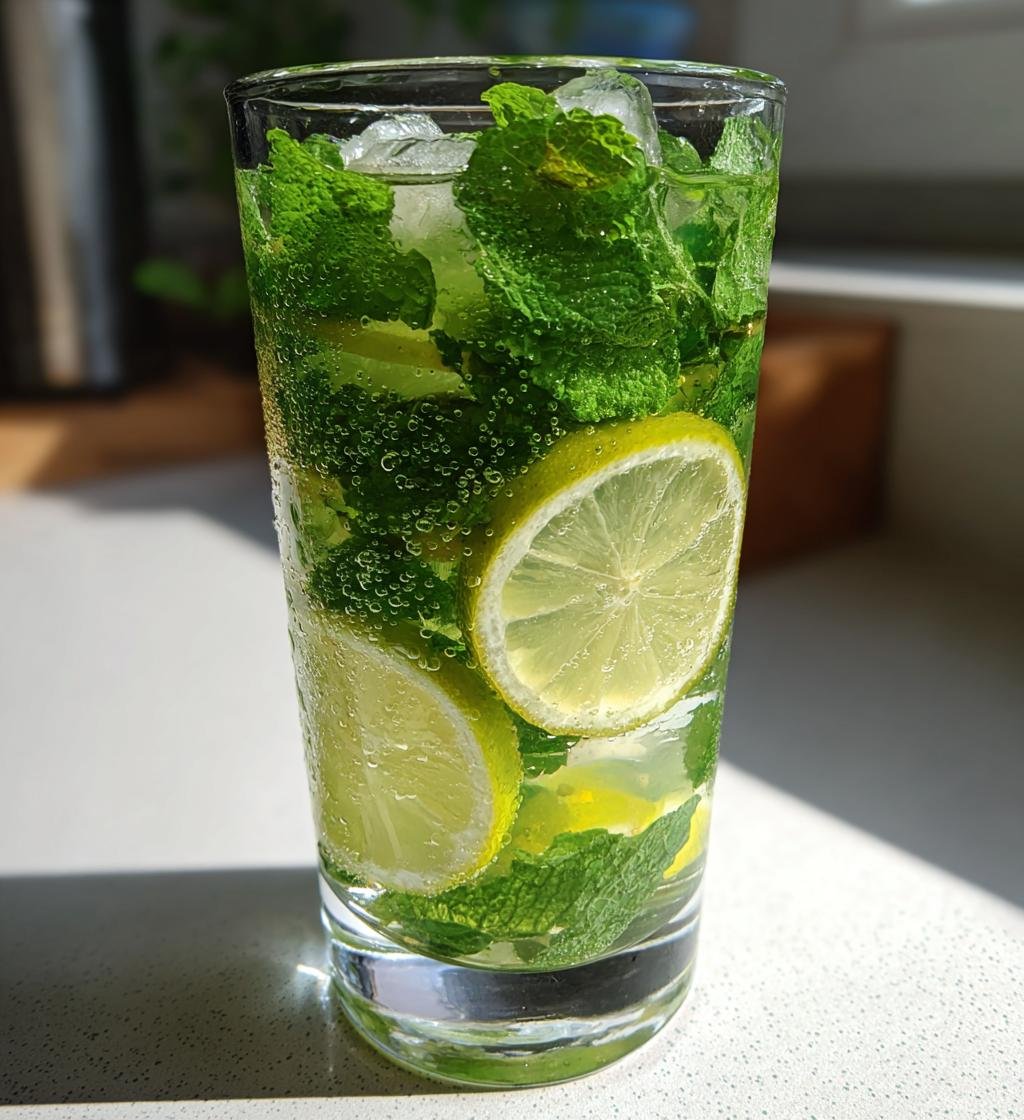 Mintlemonad Recept Sommar Enkel och Fräsch för Varma Dagar - steg för steg