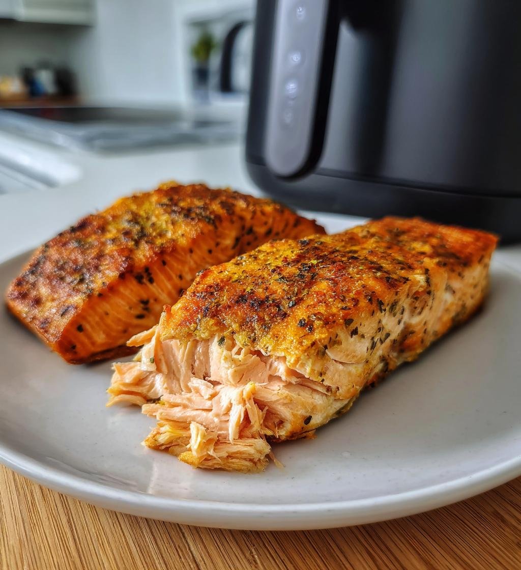 Airfryer laxfile recept enkel och snabb för en god middag