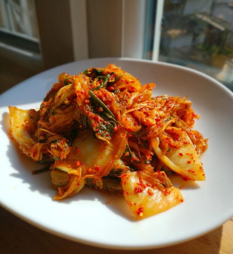 kimchi recept hemgjord koreansk