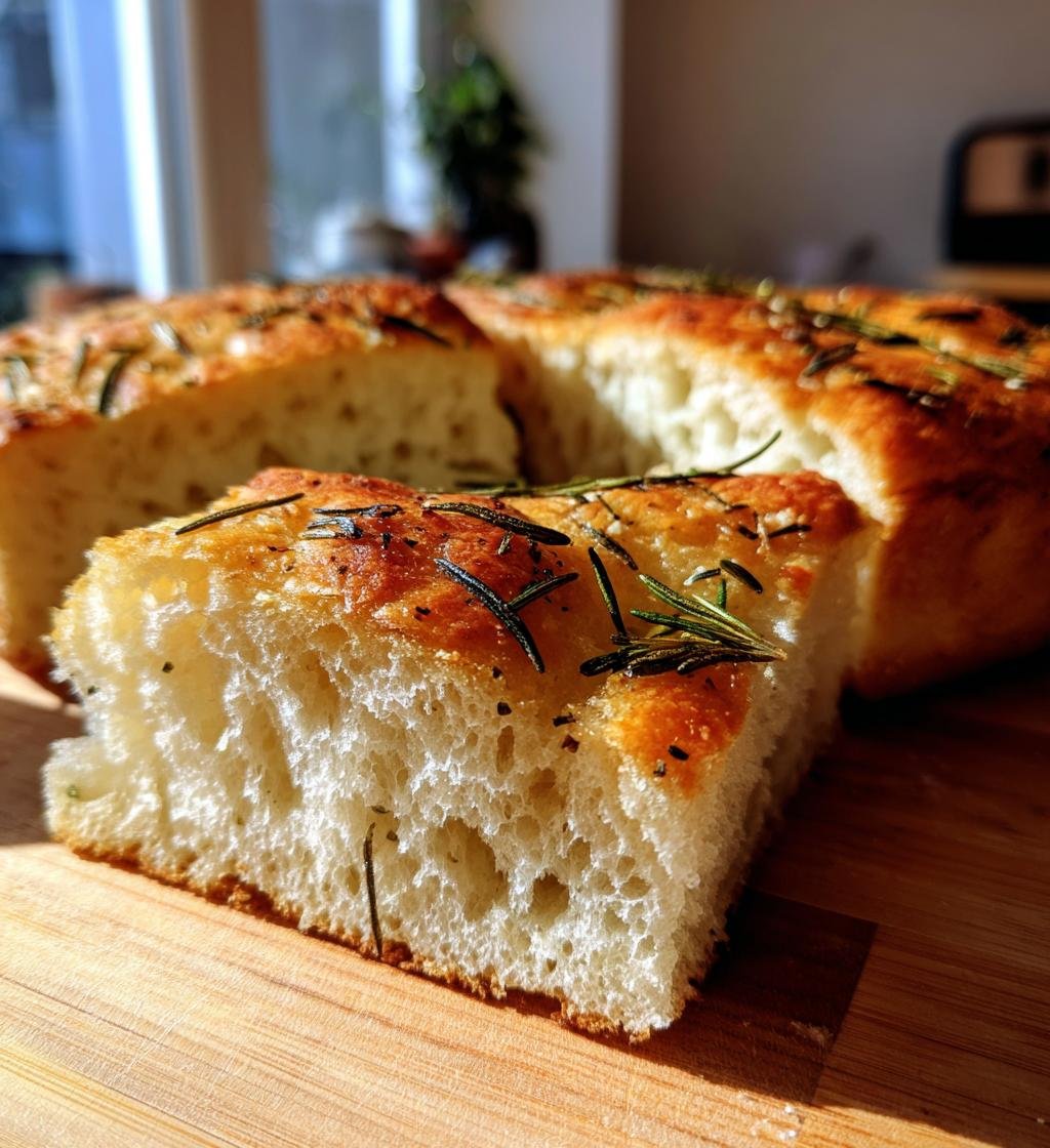 Focaccia recept enkel med rosmarin - Bästa hemlagade brödet - steg för steg