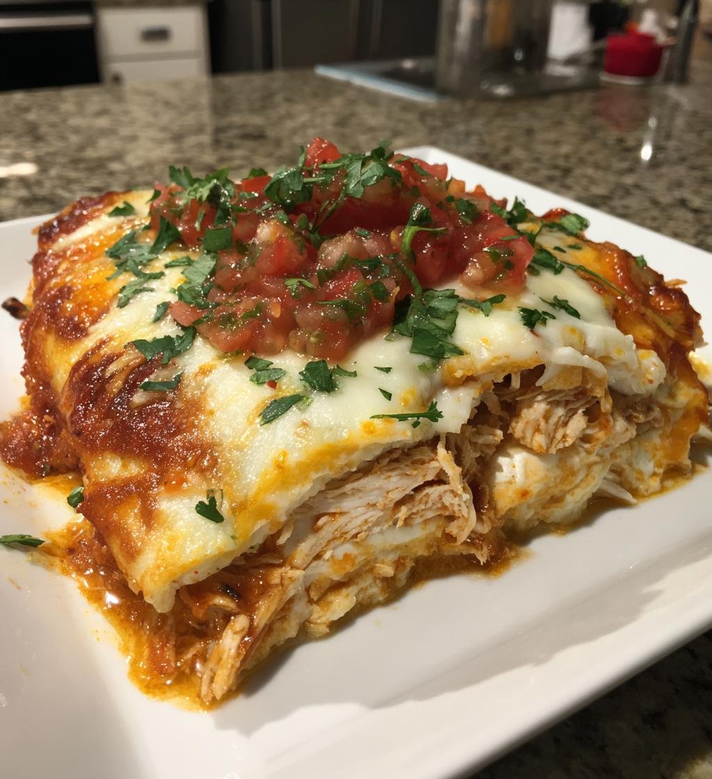 Kyckling enchiladas recept hemgjord - Enkel och krämig middag