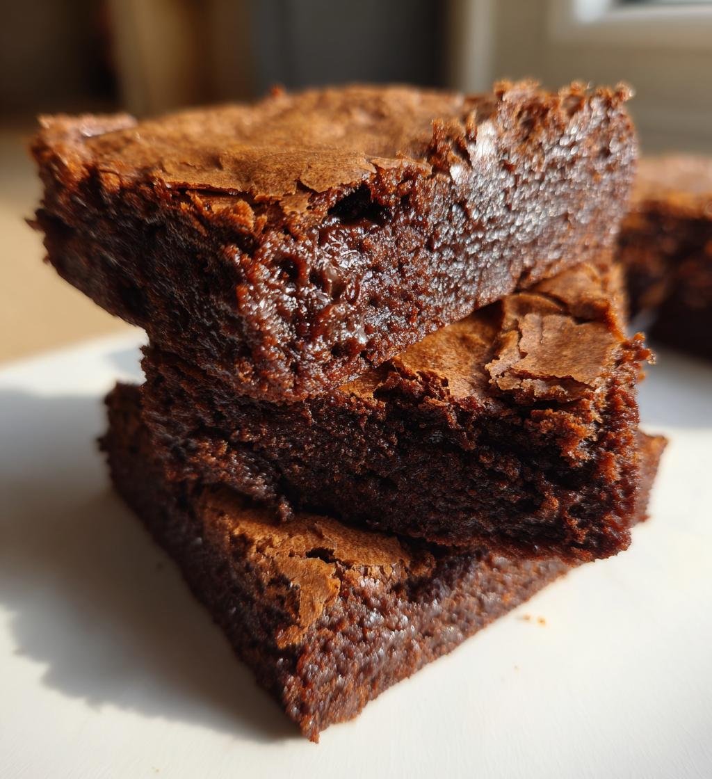 Brownie Recept Fudgy Choklad Enkel och Krämig