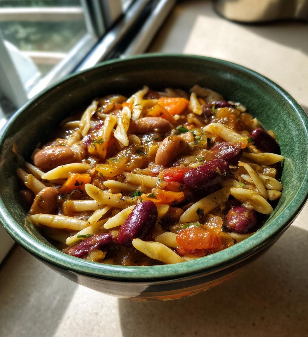 Slow Cooker Pasta e Fagioli Recept – Enkel och God Middag