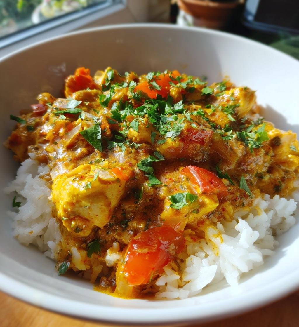 Kyckling Massaman Curry Recept – Enkel och Krämig Maträtt