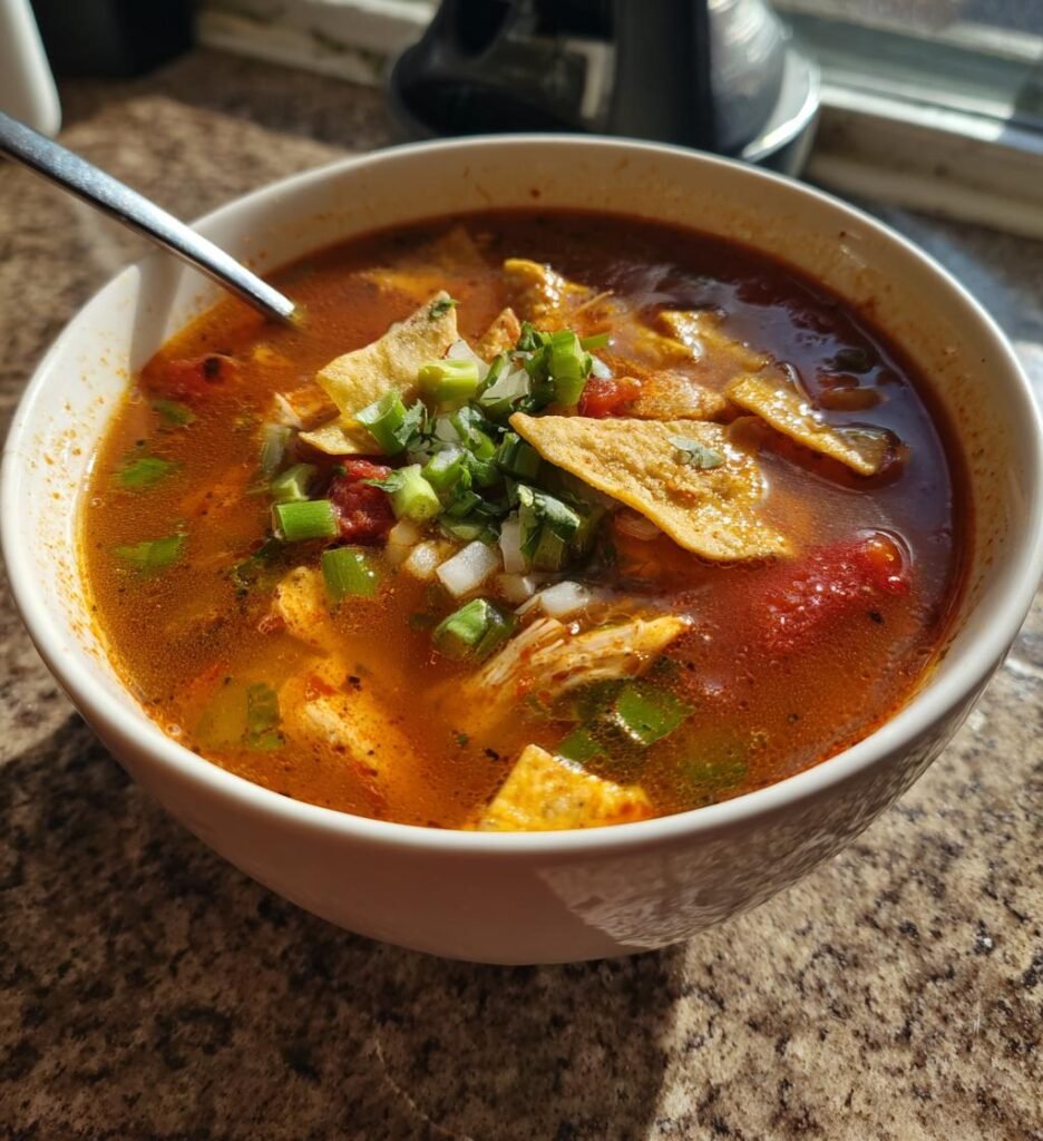 mexicansk soppa recept med tortilla