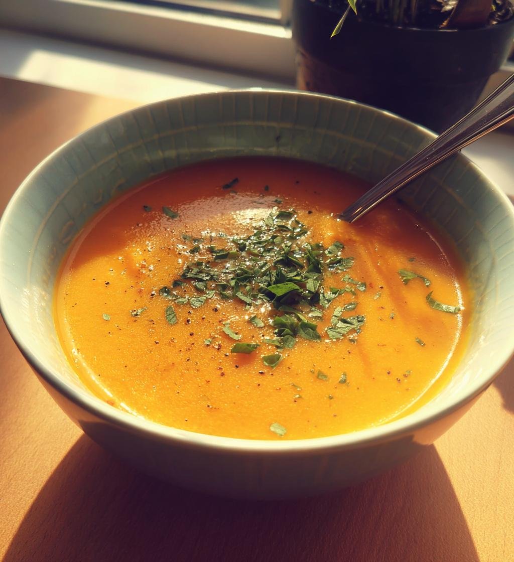 Morotssoppa recept krämig ingefära – Enkel och nyttig måltid