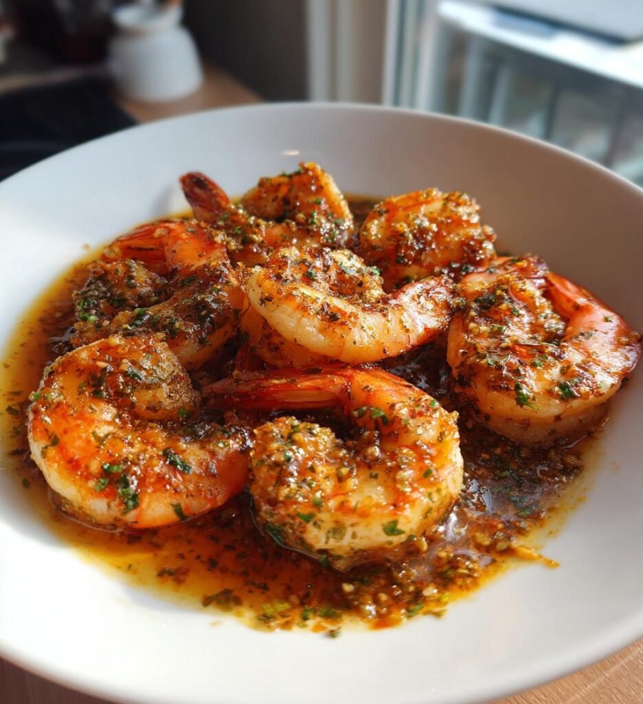 räkor i vitlökssmör recept enkel