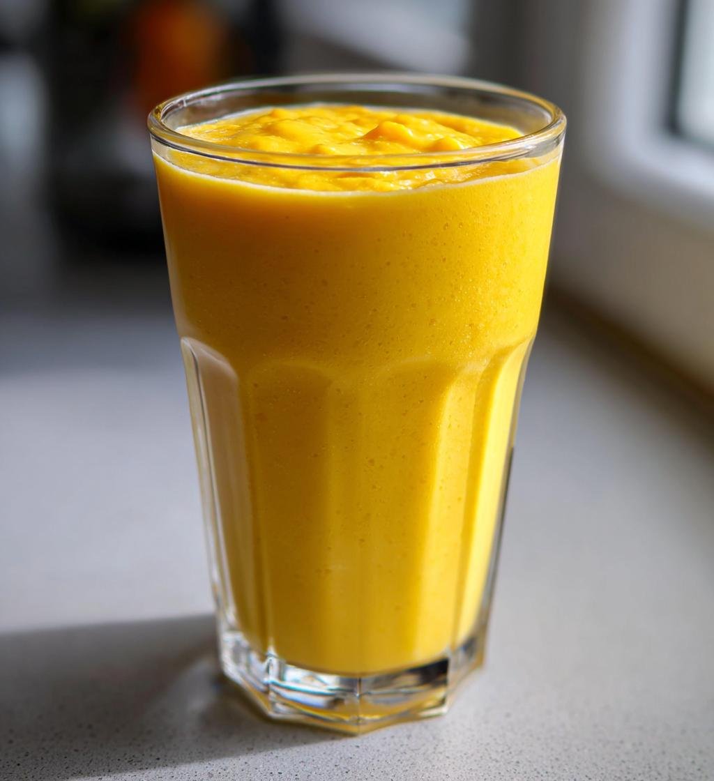 Smoothie med mango och ingefära – Enkel och god energikick!