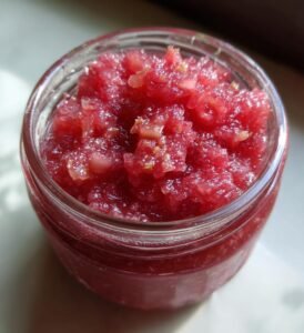 saft recept hemgjord rabarber och ingefära