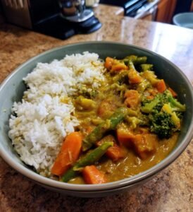 vegansk curry recept enkel hemgjord
