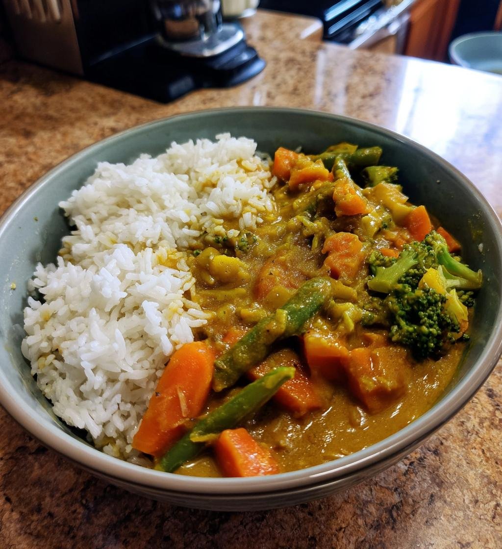Vegansk curry recept enkel hemgjord – Snabb och god middag - steg för steg