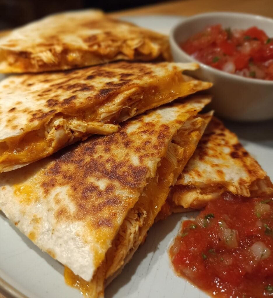 kyckling quesadillas recept enkel