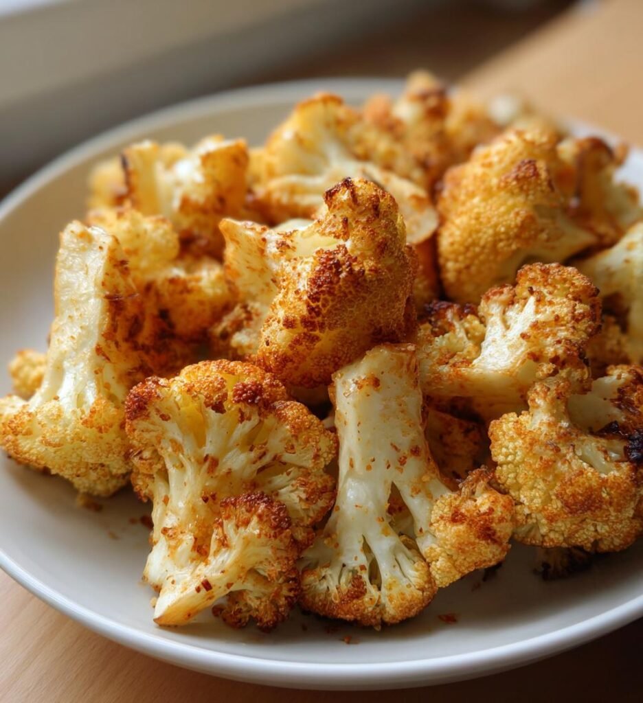 airfryer blomkål recept krispig