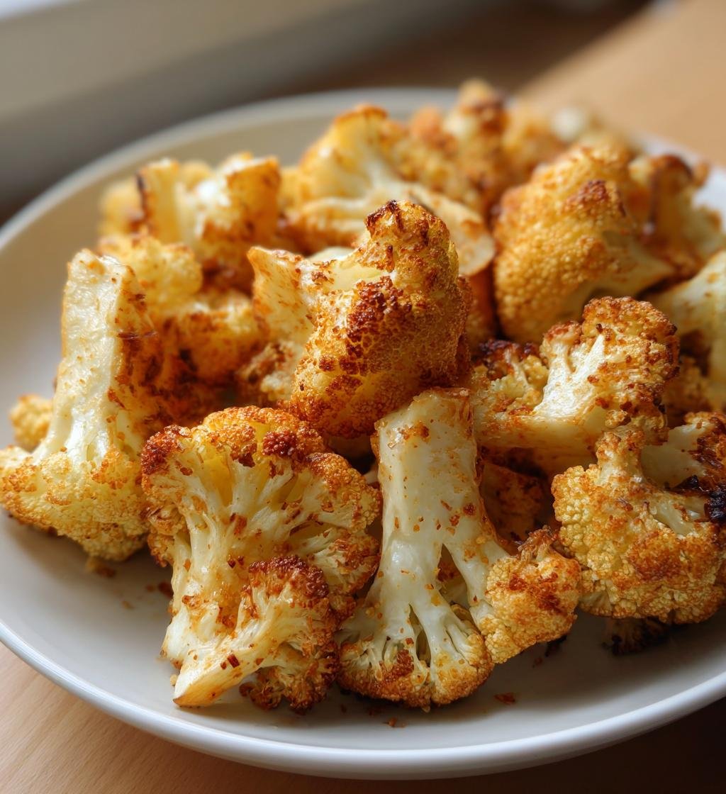 Airfryer blomkål recept krispig och nyttig - Enkel och god! - steg för steg