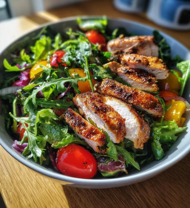 meal prep sallad med kyckling recept