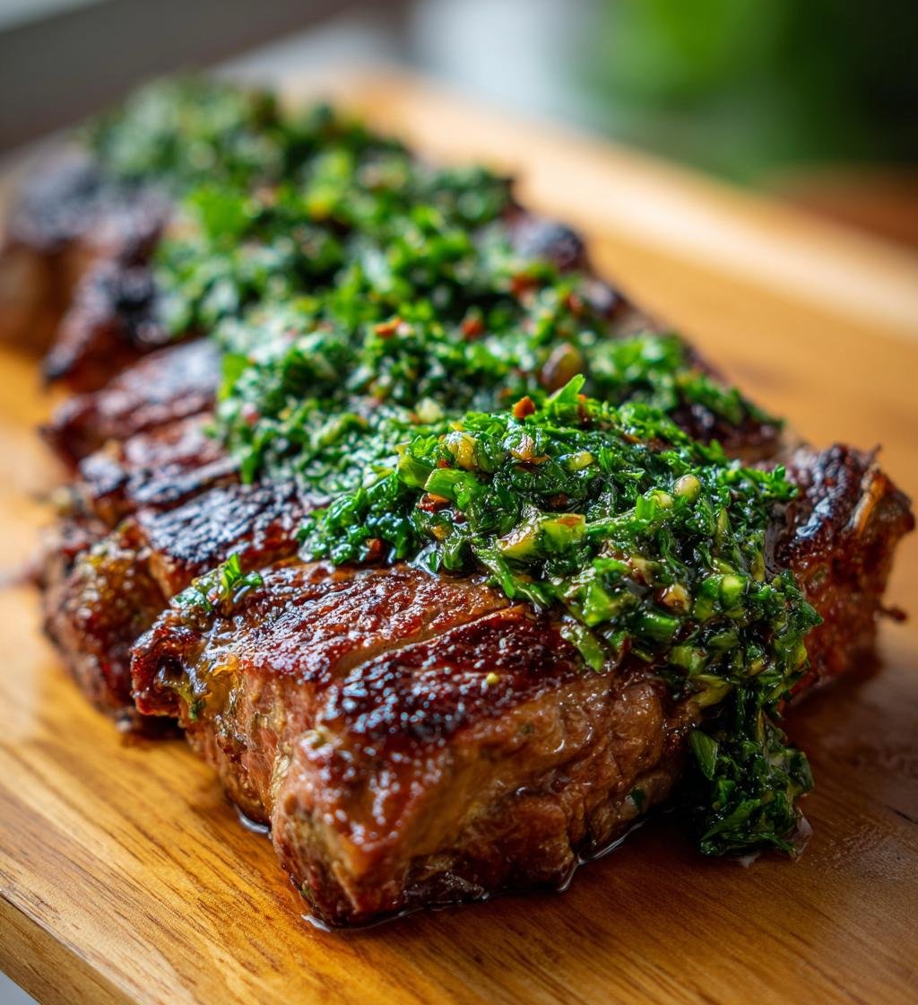 Grillad entrecôte med chimichurri – Bästa receptet för saftig grillfest