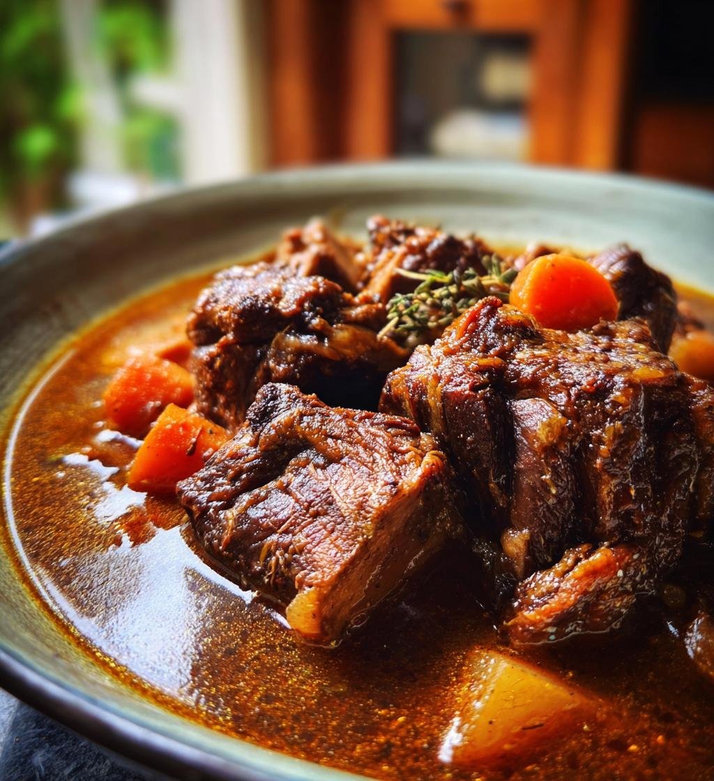 Långkokt oxsvans recept – God och saftig gryta - steg för steg