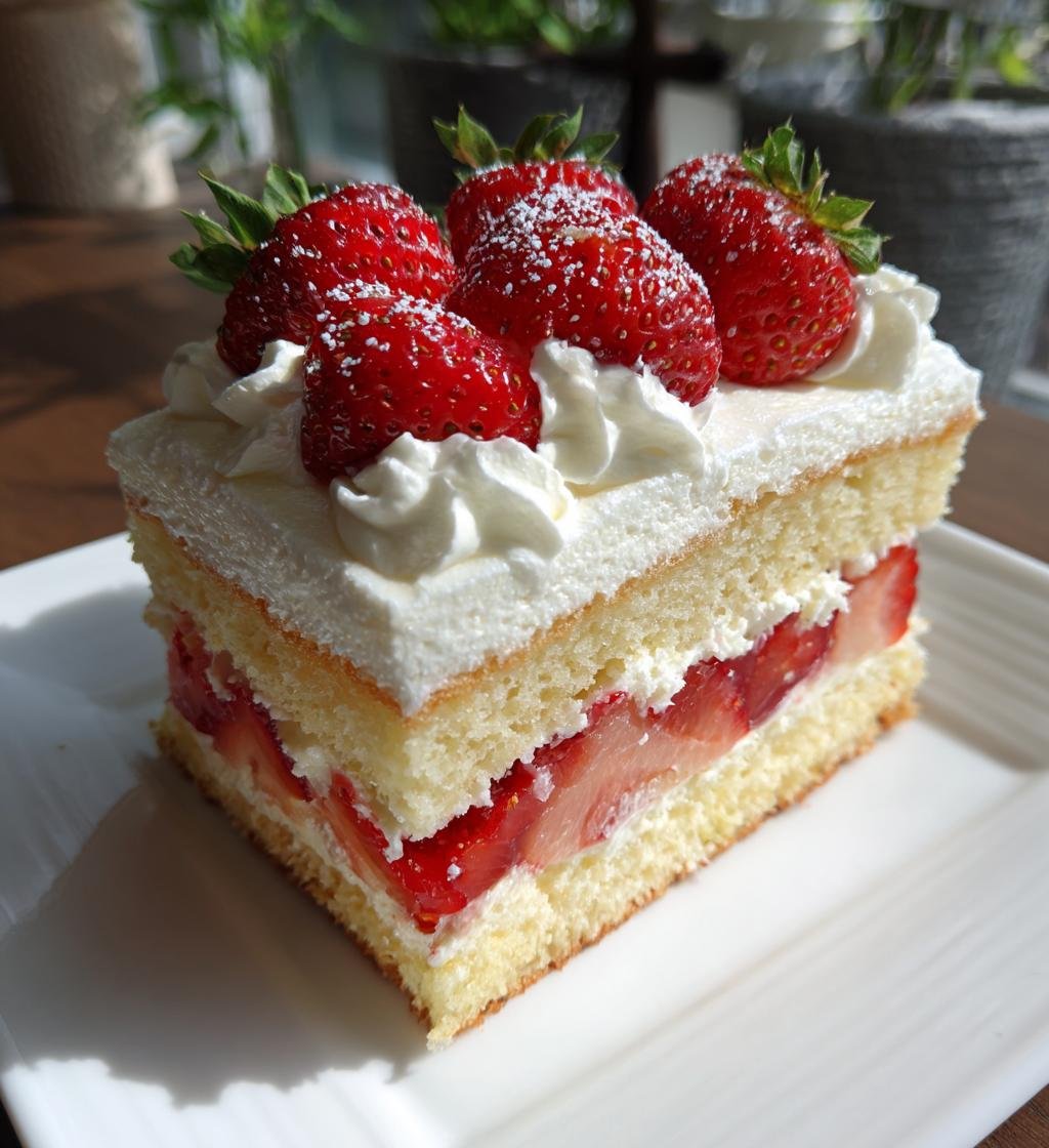 Midsommartårta med jordgubbar recept – Enkel och Krämig Njutning