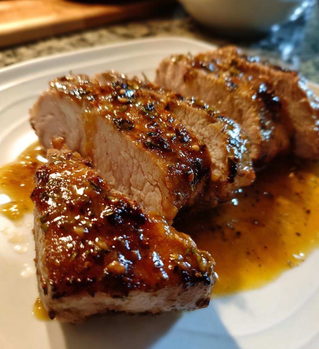 Fläskfilé med persikosås recept – Enkel och god middag - steg för steg