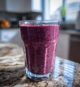 blåbärssmoothie recept tjock enkel