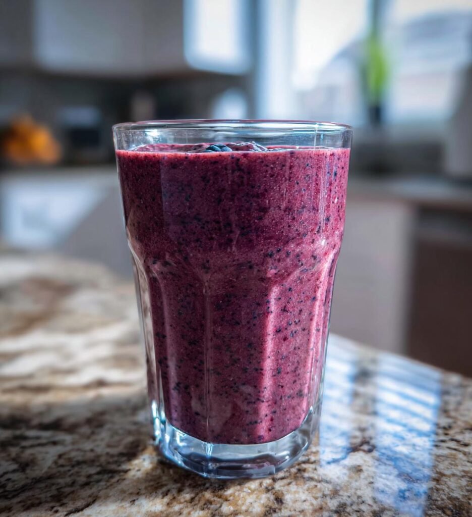 blåbärssmoothie recept tjock enkel