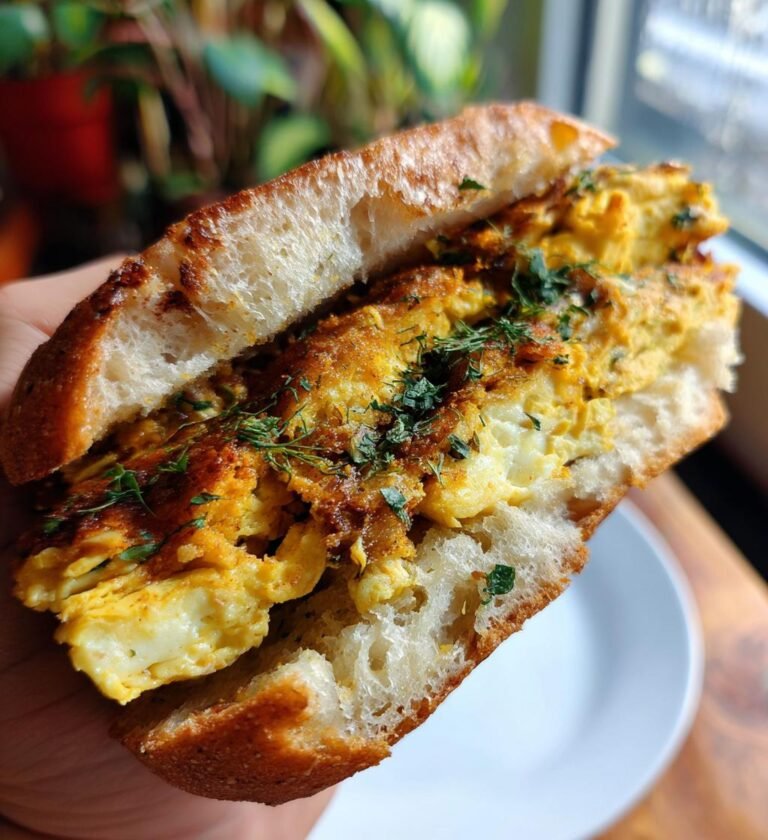 smörgås med ägg och ansjovis