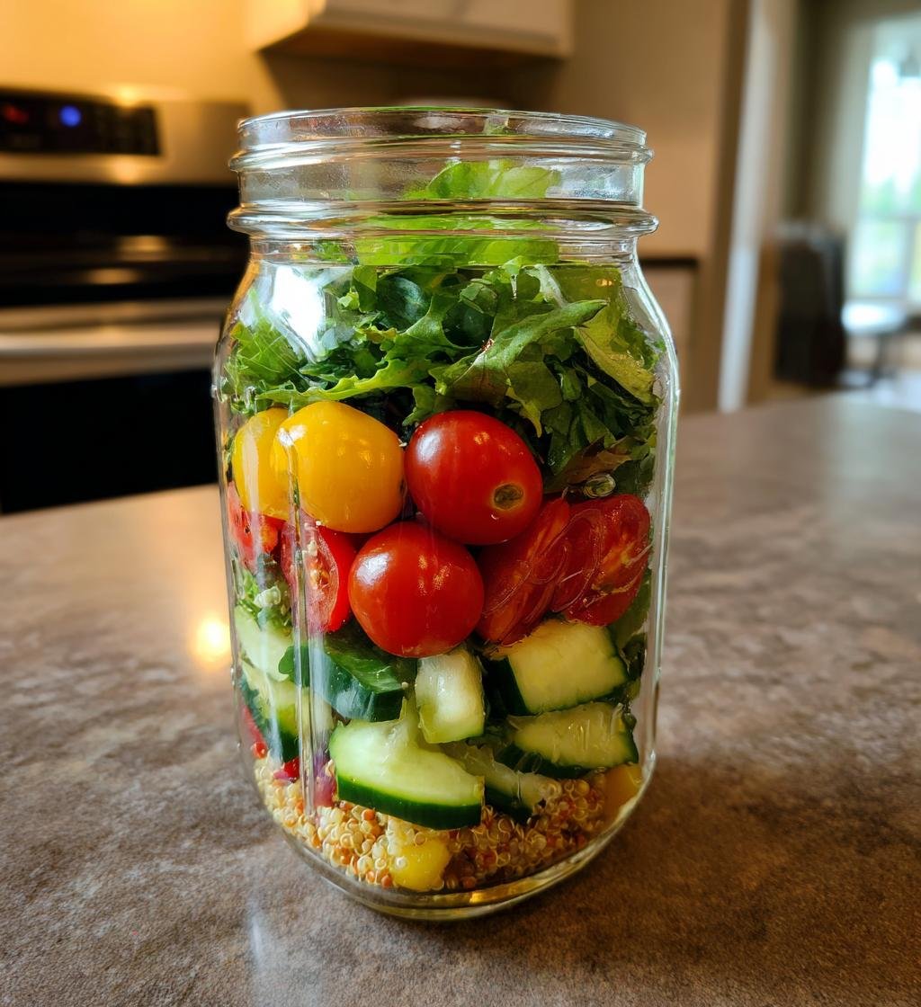 Meal prep sallad i burk recept – Snabb och nyttig för alla