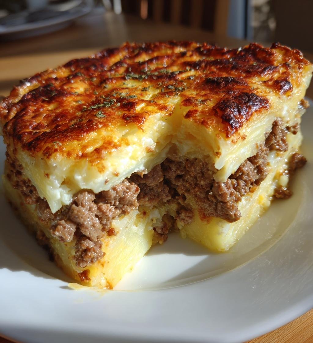Gratäng med köttfärs och potatis – Enkel och god middag