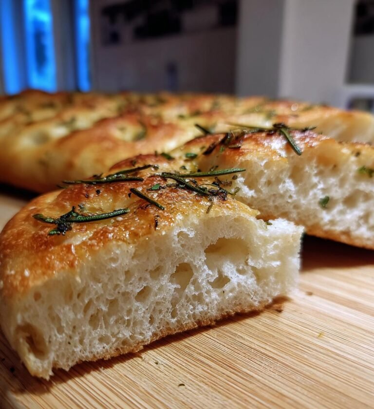 focaccia recept enkel med rosmarin