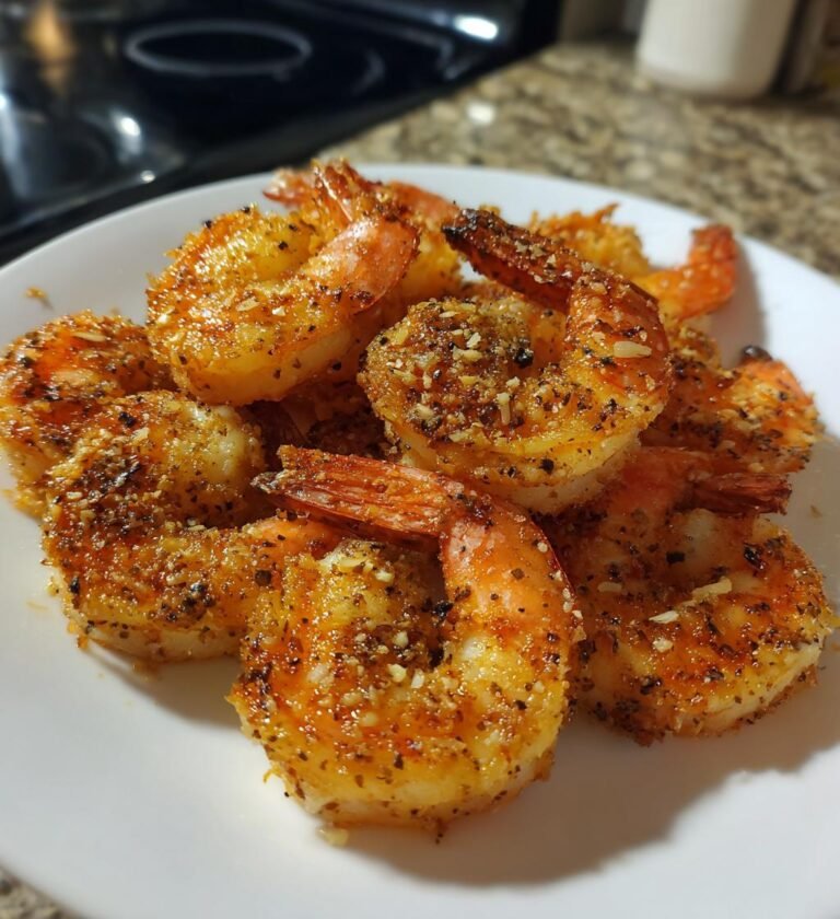 airfryer räkor recept vitlök