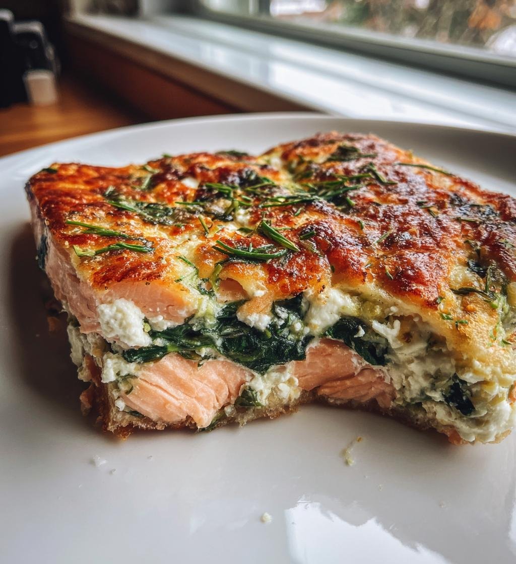 Lax i ugn med fetaost och spenat – Enkel och krämig middag - steg för steg