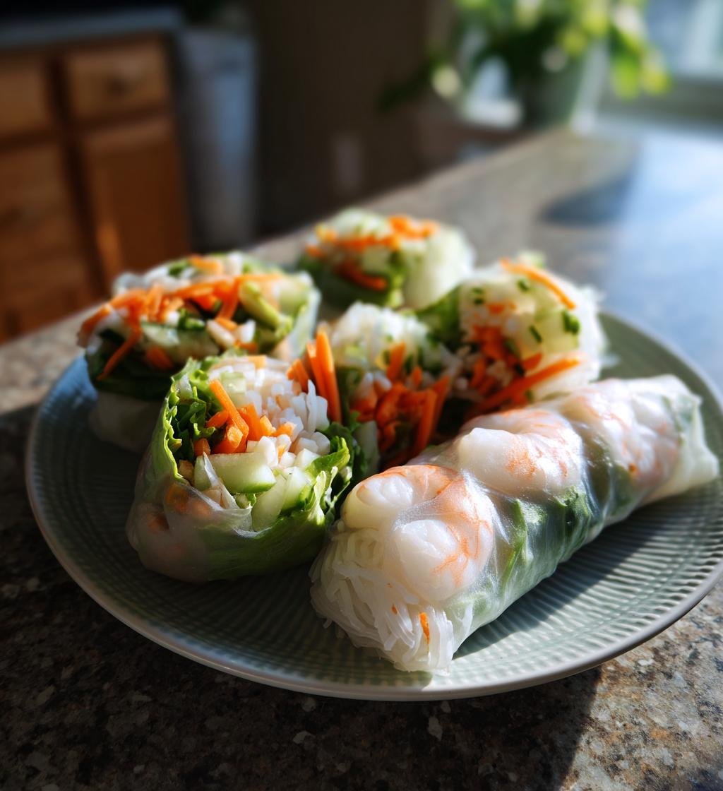 Vietnamesiska vårrullar recept hemgjord – Enkel och god smakupplevelse - steg för steg