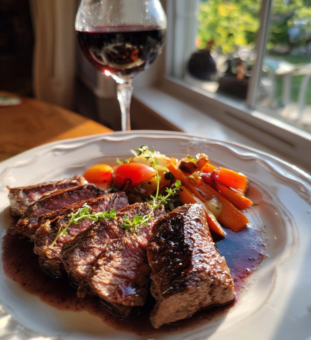 Rödvinssås recept enkel till kött - Bästa hemlagade såsen