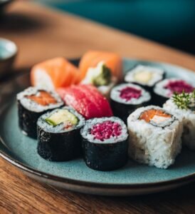 vegetarisk sushi recept hemgjord