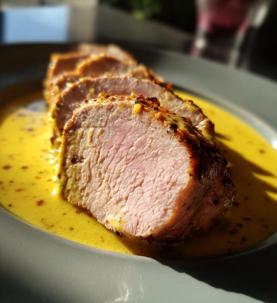 fläskfilé med senapssås recept enkel