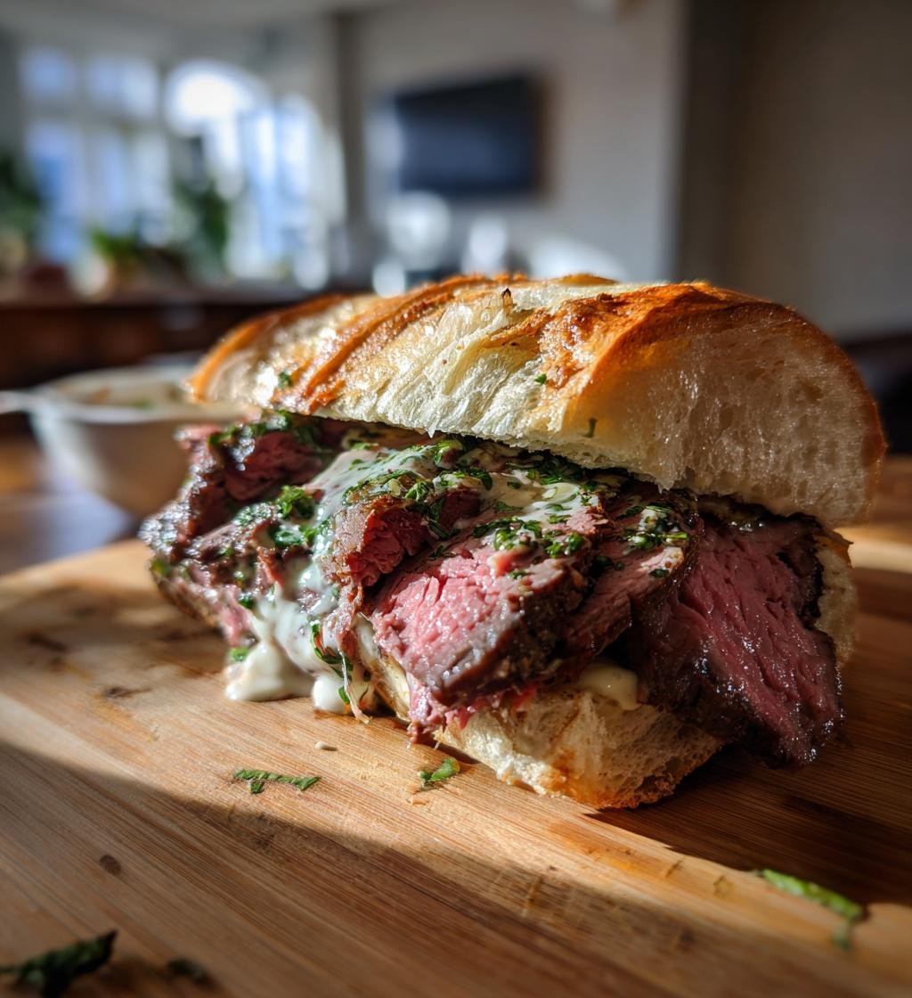 Sandwich med rostbiff och remouladsås – Enkel och Saftig Lunch