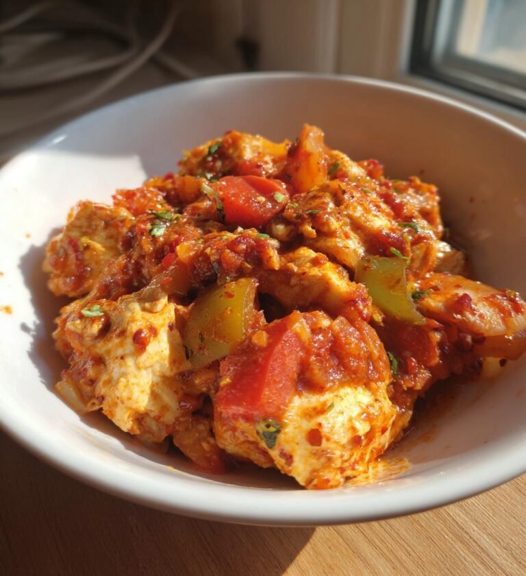 kycklinggryta med äpple och curry