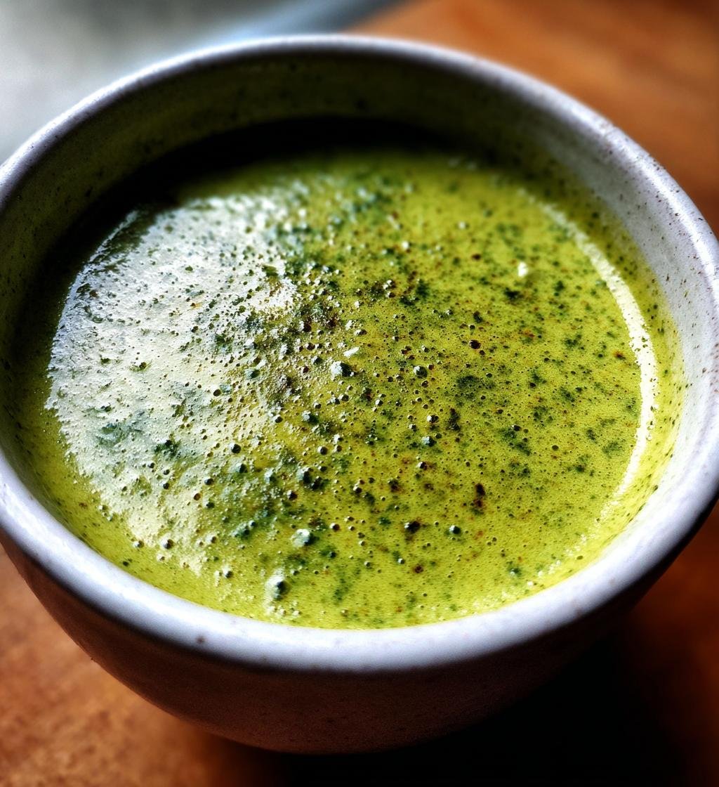 Broccolisoppa Recept Krämig Enkel - Perfekt för Snabb Middag