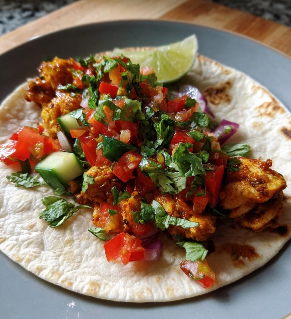 mexikansk kycklingtaco recept