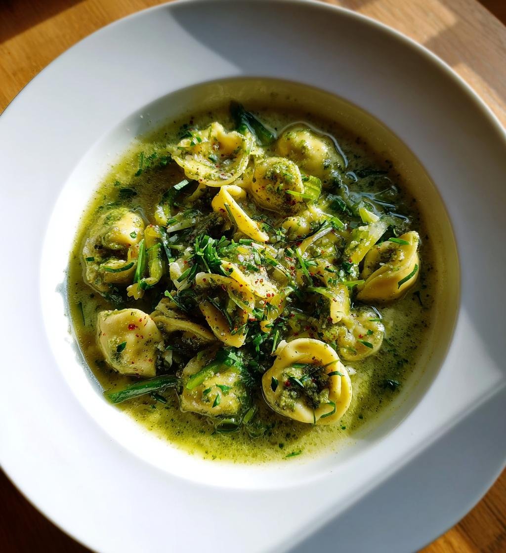 Grönsakssoppa med pasta och pesto – Snabb och god hemmalagad rätt - steg för steg