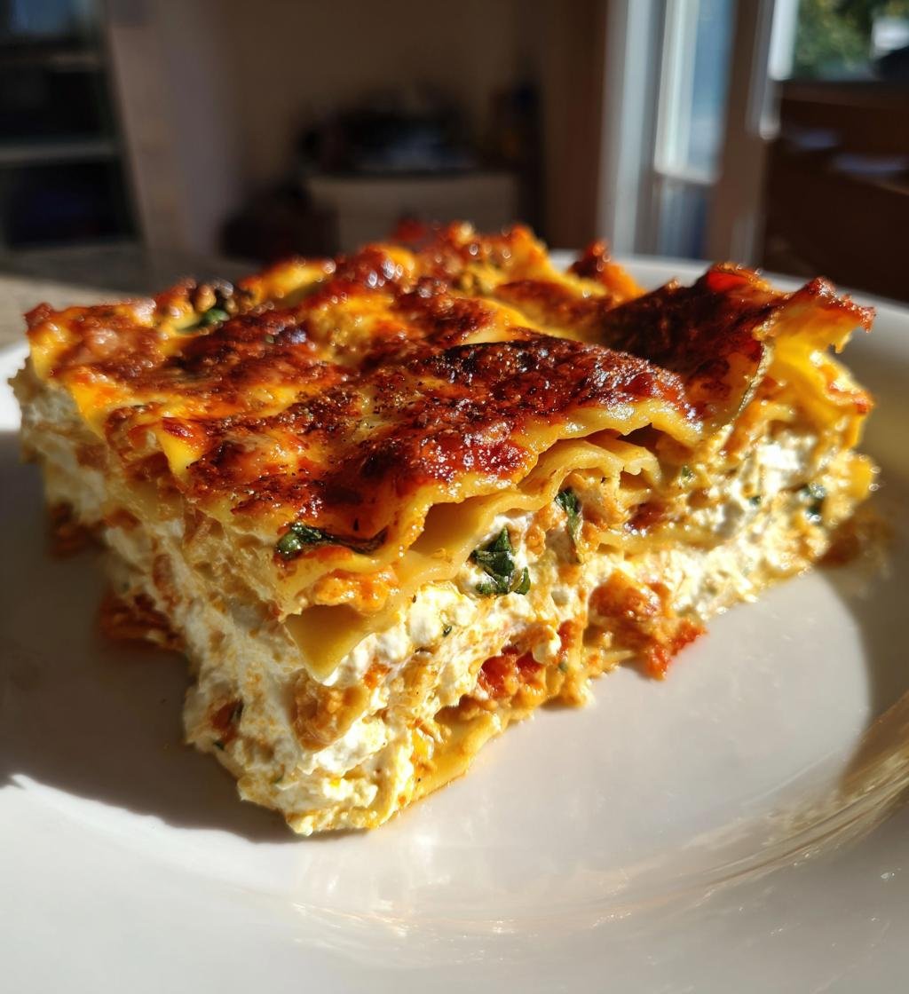Grönsakslasagne med ricotta recept - Enkel och Krämig Middag