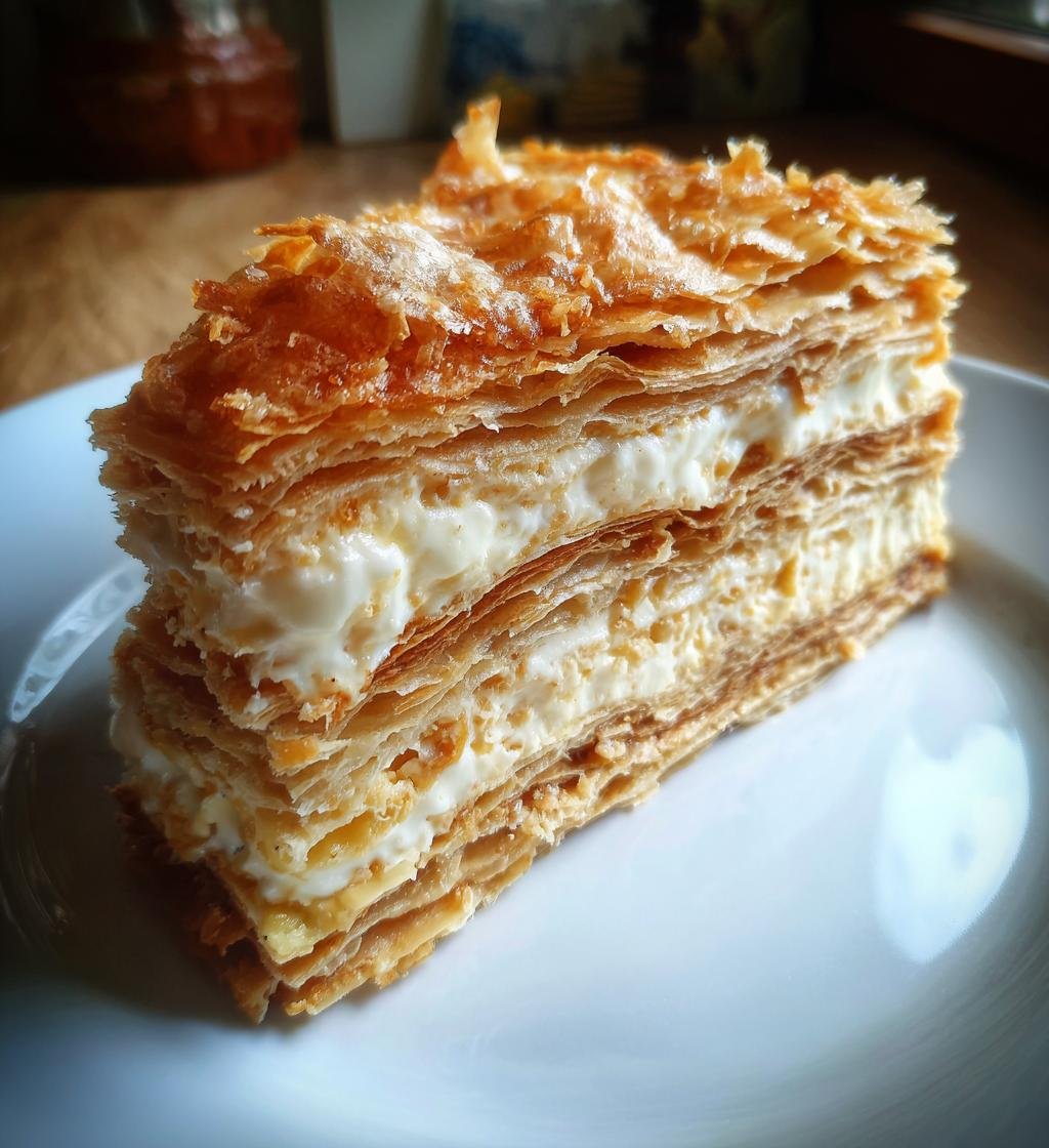 Napoleonbakelse Recept Hemgjord – Enkel och God Dessert - steg för steg