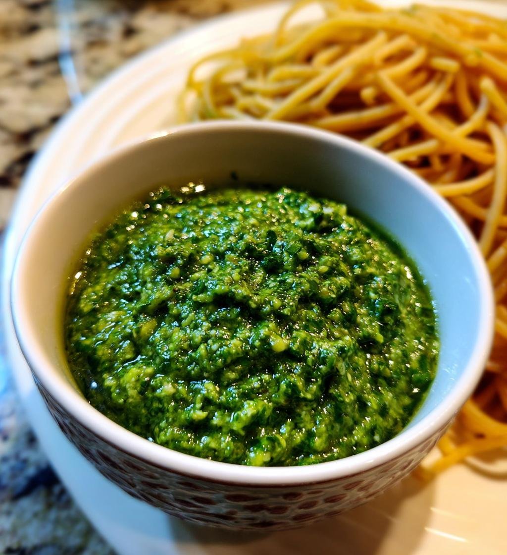 Pesto recept hemgjord basilika klassisk – Enkel och God - steg för steg